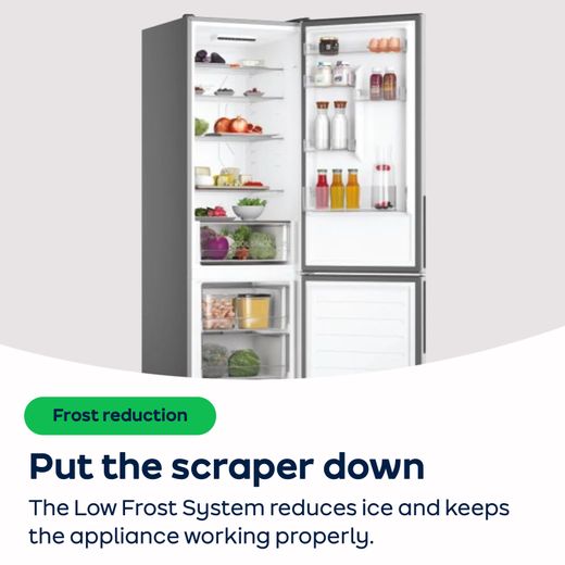 Hoover H-FRIDGE 300 50/50 Fridge Freezer - White - AO Annotation - Low Frost